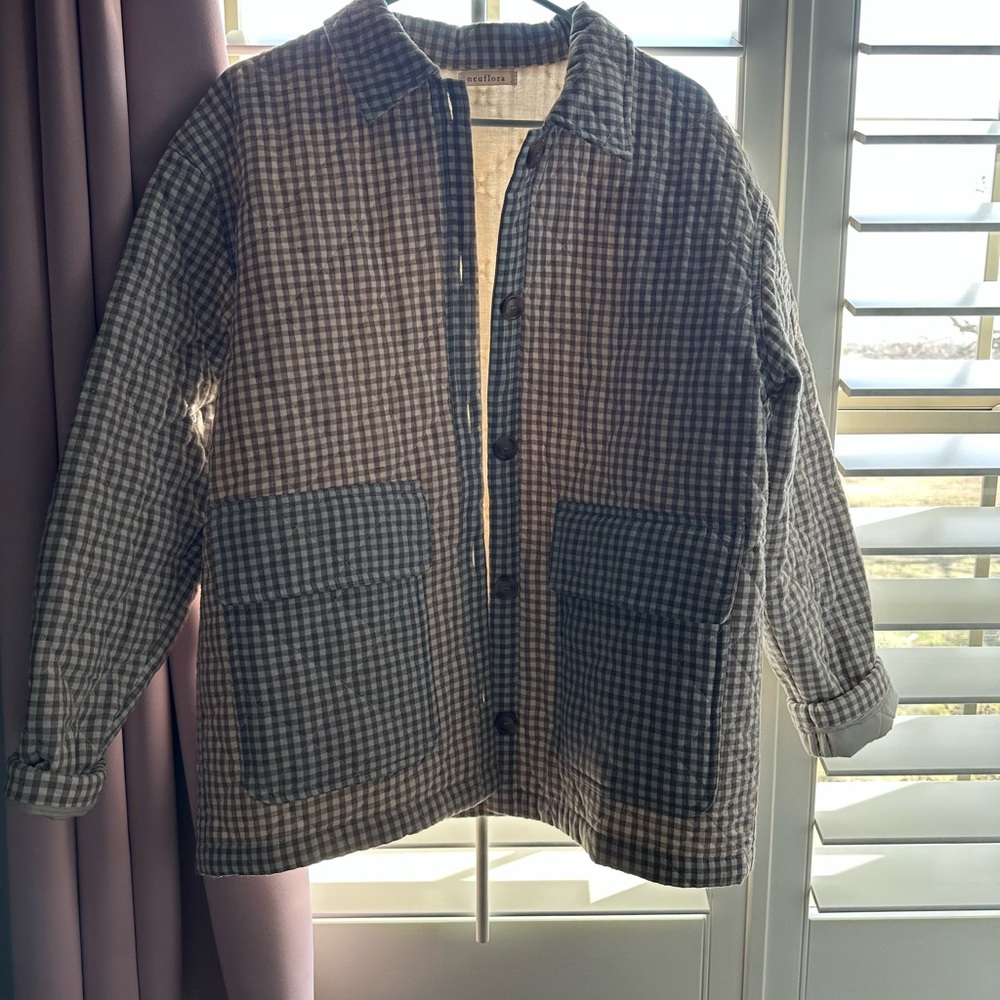 Neuflora gingham coat